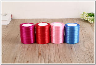 探索厂家直销小盘细丝带 DIY手工与服装辅料的完美结合